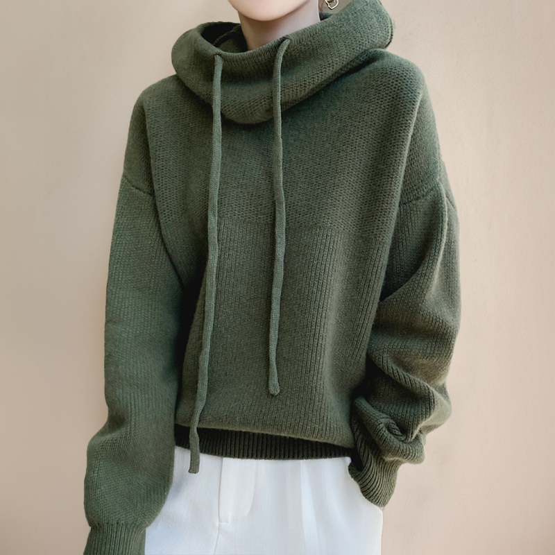 Damen Rollkragenpullover Herbstlich 1