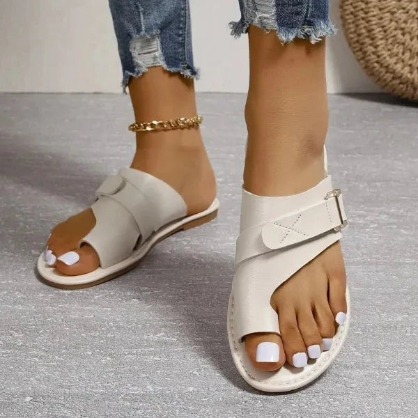 Damen Sandalen im Vintage-Stil mit Fußgewölbeunterstützung 3