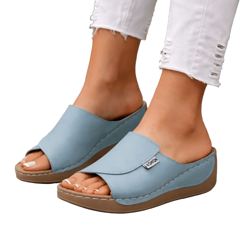 Damen Sandalen mit verstellbaren Riemen und weicher Polsterung 0