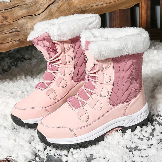 Damen Schneestiefel mit auffälligem Design 2
