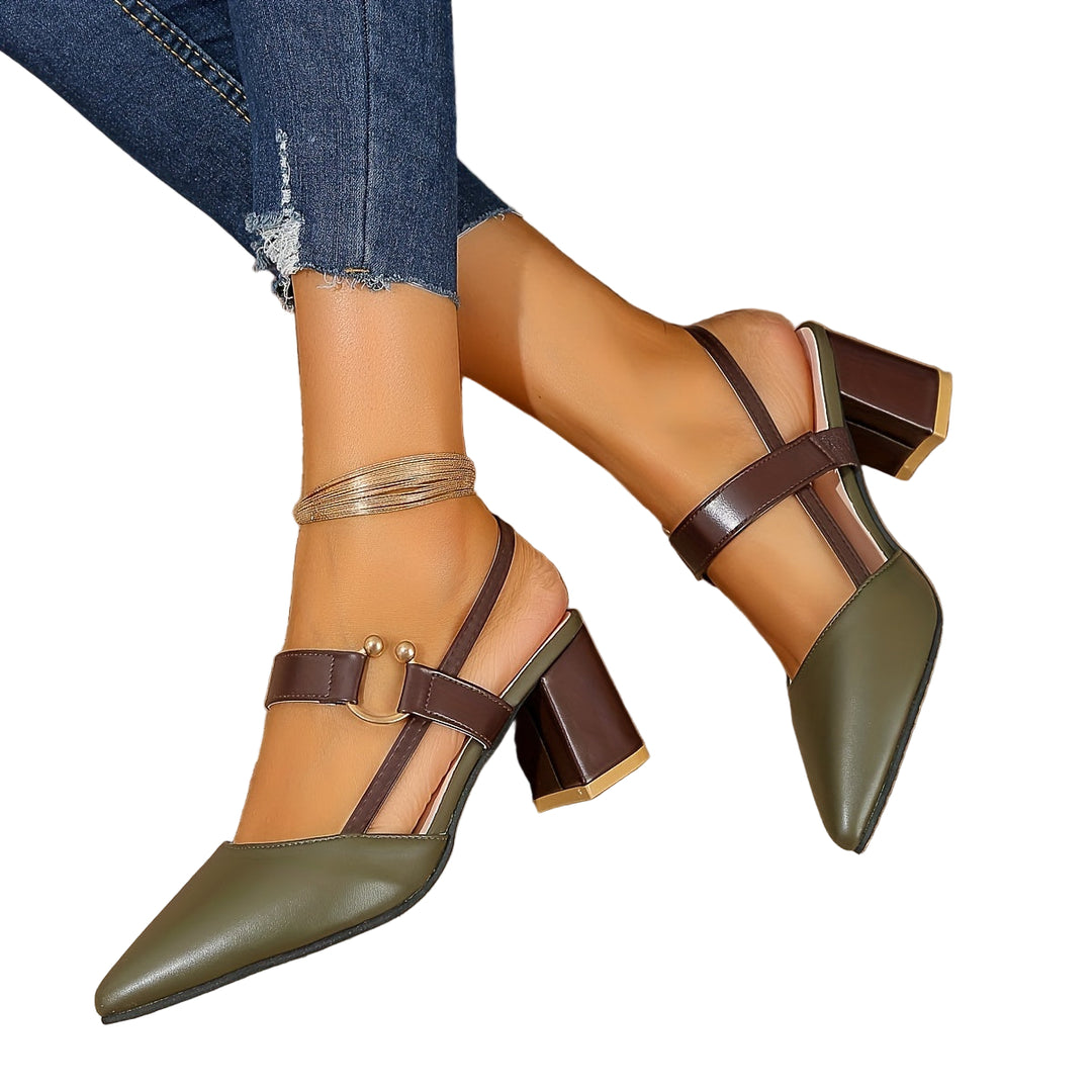 Damen Schuhe Absatz Modisch und Bequem 0