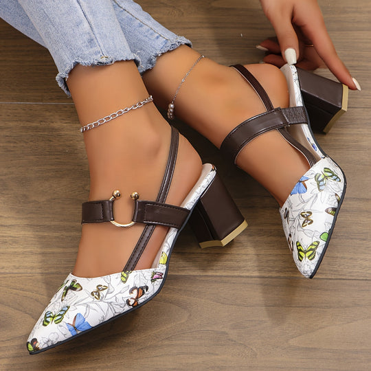Damen Schuhe Absatz Modisch und Bequem 9