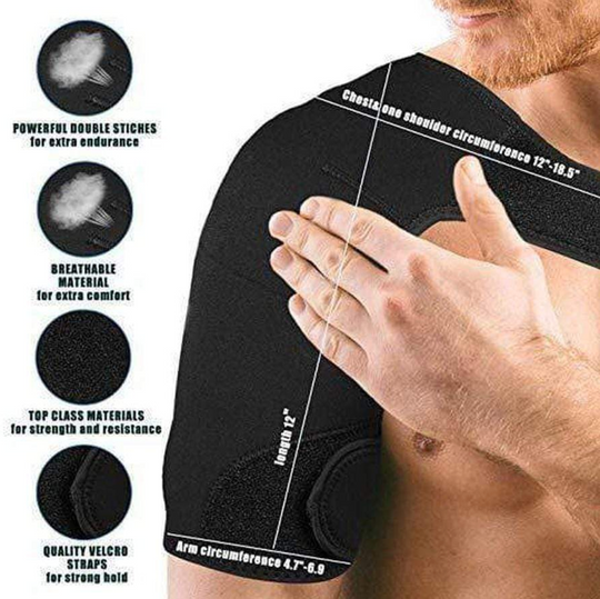 Damen Schulterstütze Kompressionsgurt für Sport und Alltag 3