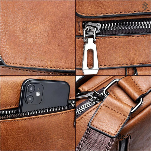 Damen Schultertasche Stilvoll-Chic 3