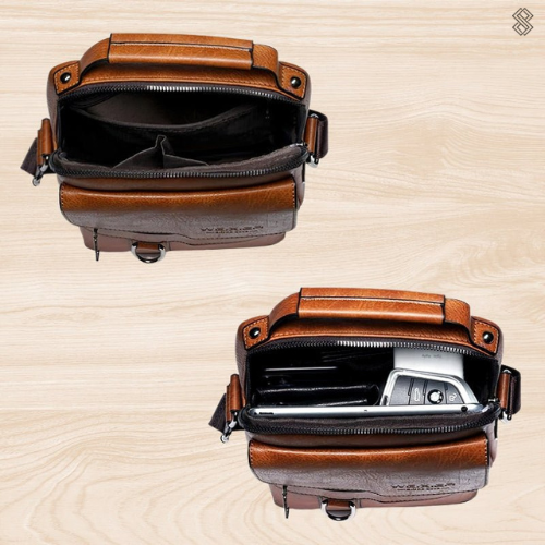 Damen Schultertasche Stilvoll-Chic 5