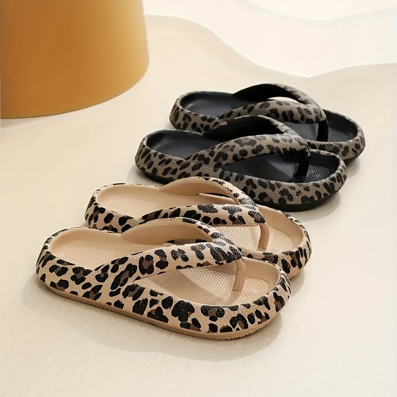Damen Slipper mit Leopardenmuster für den Sommer 2