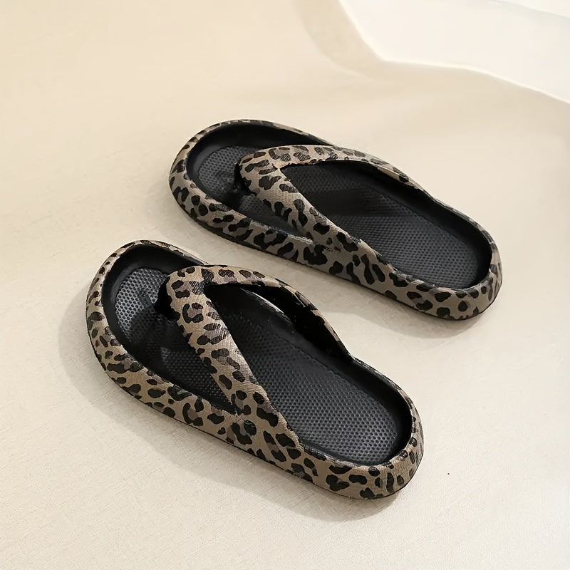 Damen Slipper mit Leopardenmuster für den Sommer 6