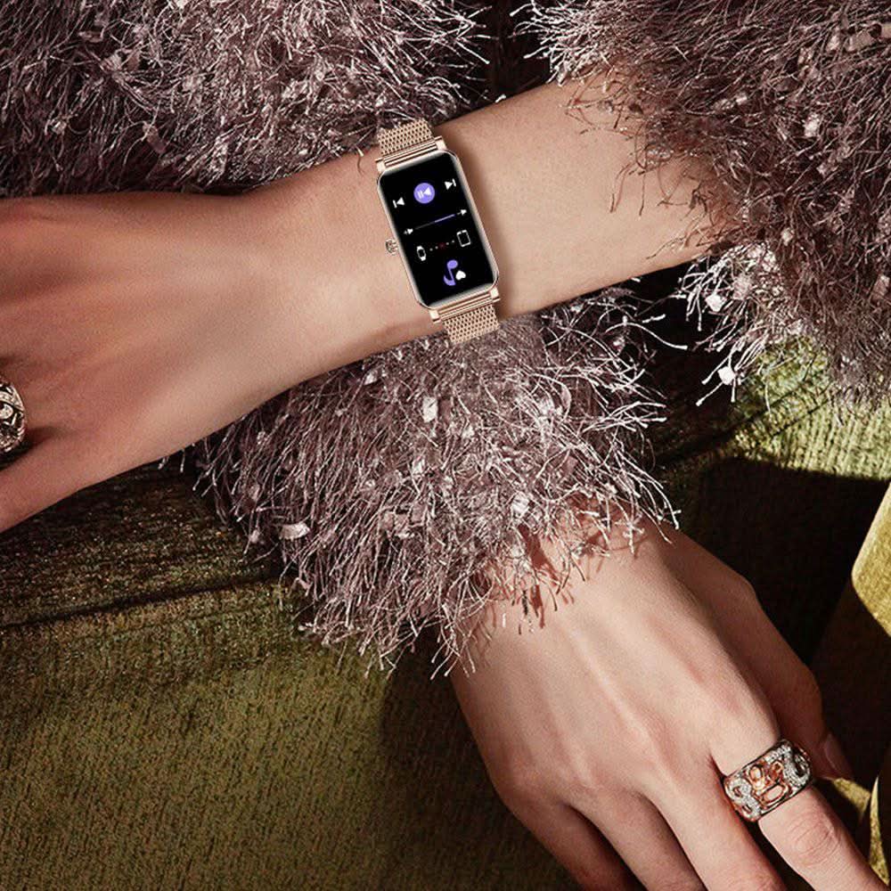 Damen Smartwatch mit Fitness-Tracking und Benachrichtigungen 3