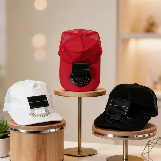 Damen Sonnenhut Mit Ventilator Modernes Design Für Sommerveranstaltungen 2