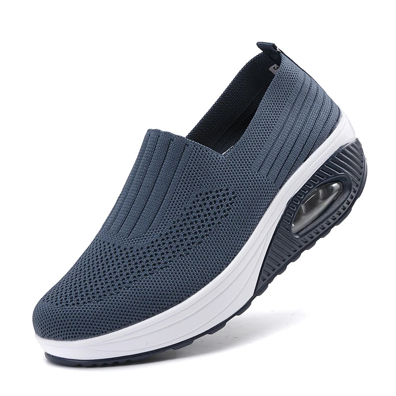Damen Sportliche Schuhe mit Luftpolster und Rutschfester Sohle 11