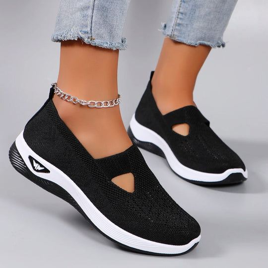 Damen Sportschuhe Atmungsaktiv Leicht Flach 1