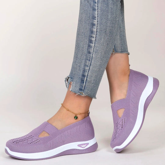 Damen Sportschuhe Atmungsaktiv Leicht Flach 7