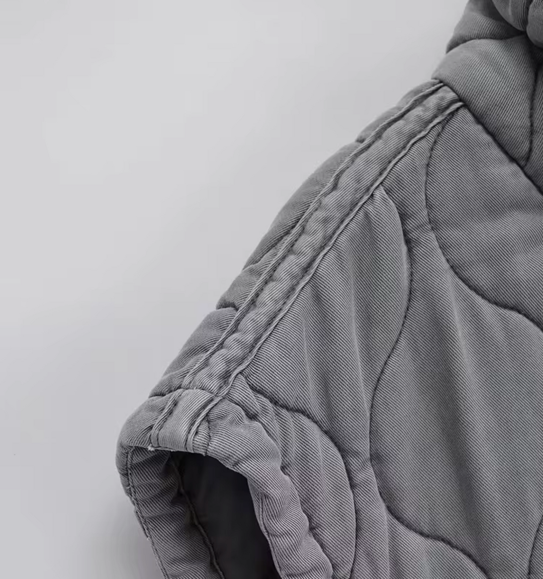 Damen Steppweste mit Stehkragen für Übergangszeiten, Ärmellos und Praktische Taschen 5