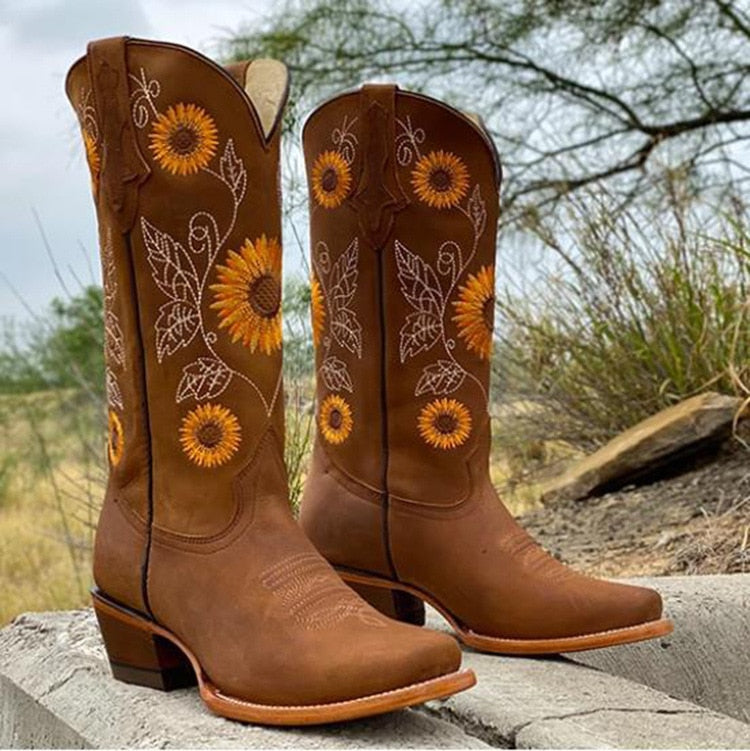 Damen Stiefel im Boho-Stil 4