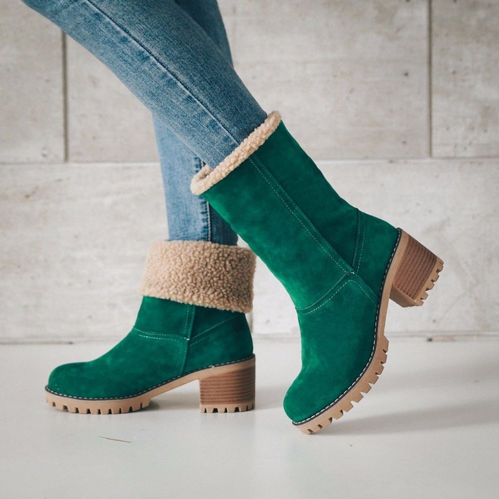 Damen Stiefel mit verstellbarem Schaft 3
