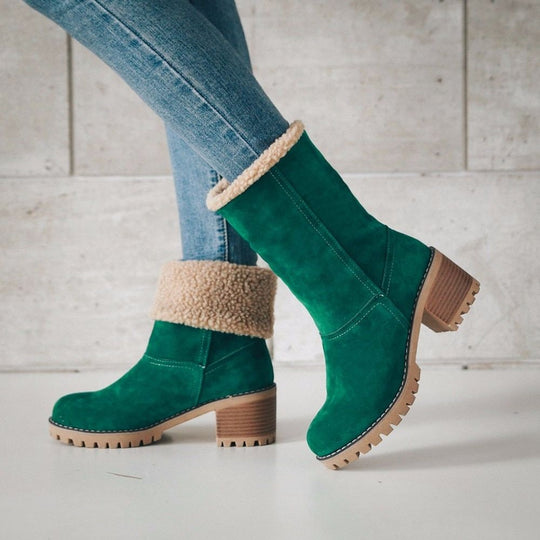 Damen Stiefel mit verstellbarem Schaft 3