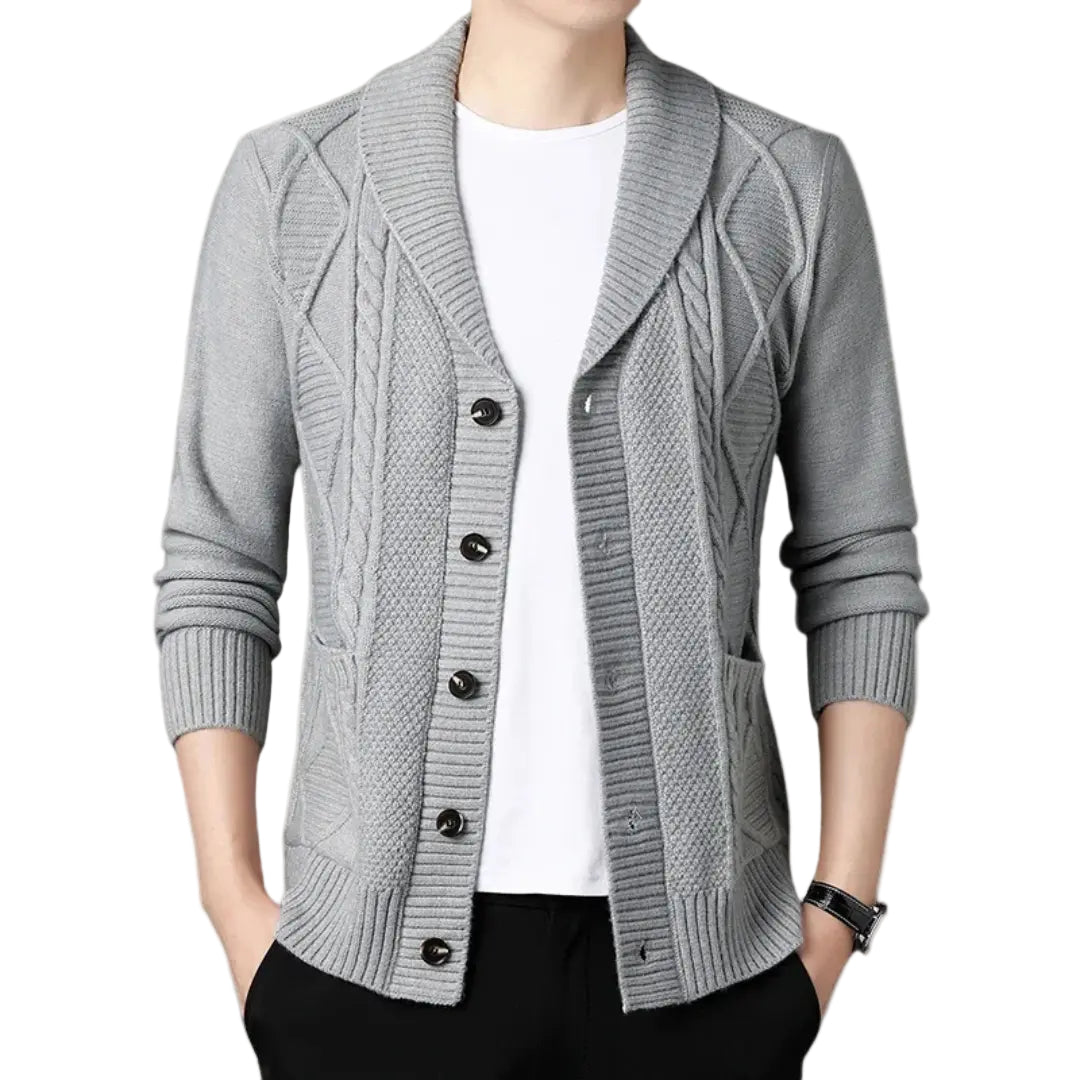 Damen Strickjacke Langarm V-Ausschnitt Mit Rippdetails – Vielseitige Cardigan Für Jede Gelegenheit 0