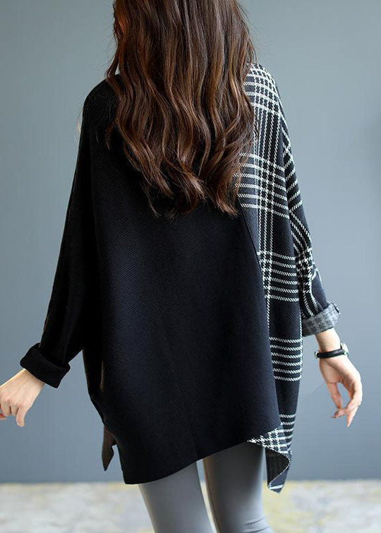 Damen Strickpullover Asymmetrisches Design 3