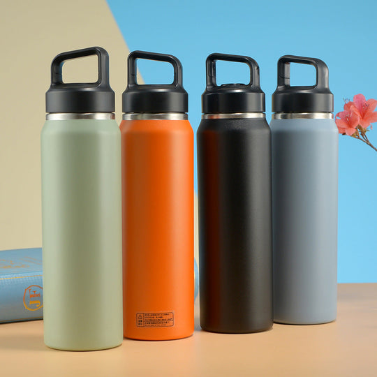 Damen Thermosflasche Praktisch mit Doppelwandiger Vakuumisolierung 1