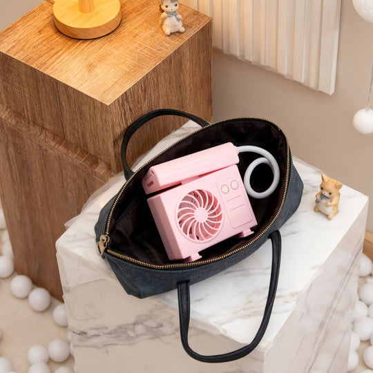 Damen Tischleuchte mit USB-Ventilator 4