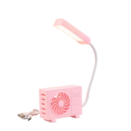Damen Tischleuchte mit USB-Ventilator 6