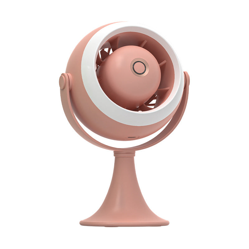 Damen Tischventilator Leise Modernes Kugeldesign Einstellbare Geschwindigkeitsstufen 0