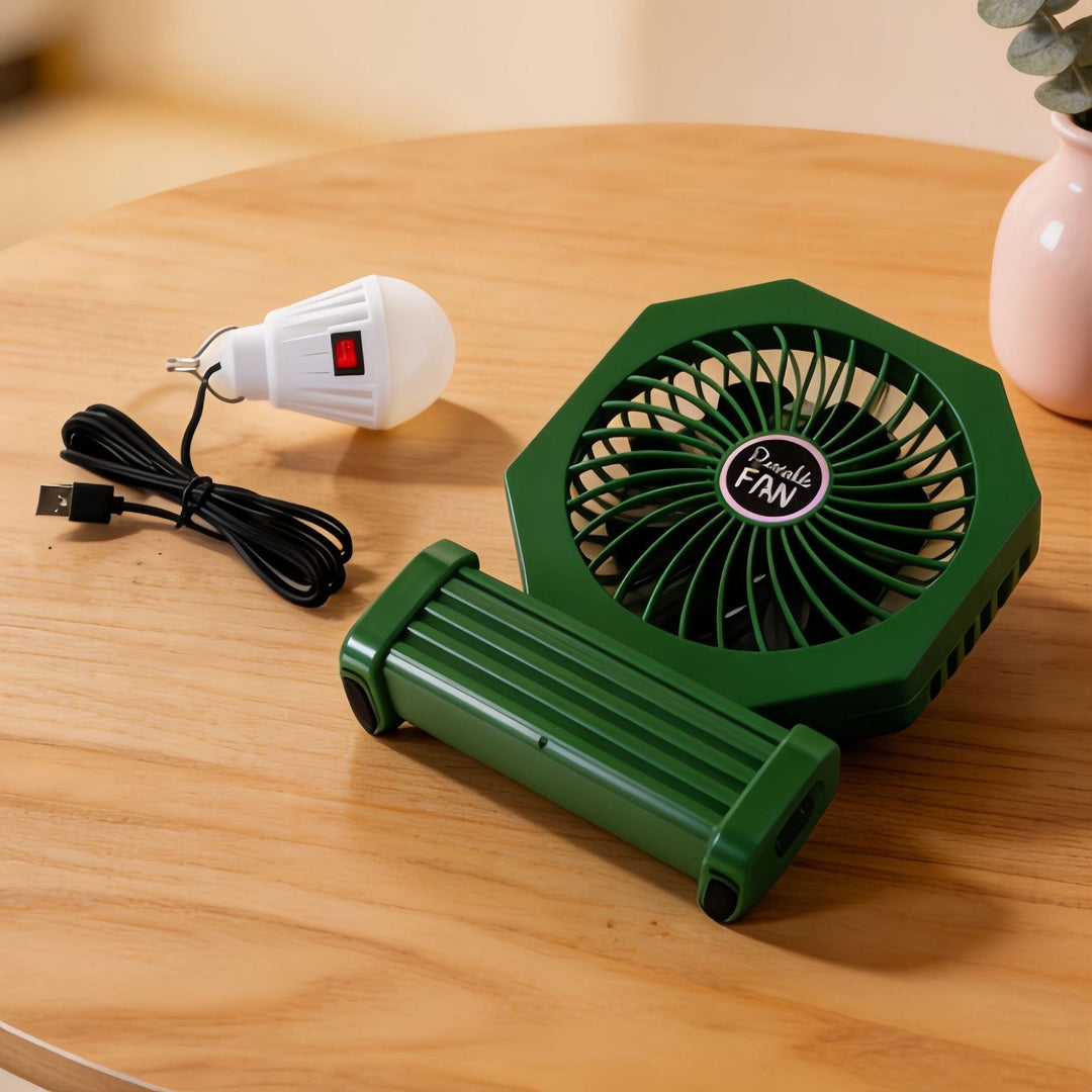 Damen Tischventilator Leise Tragbar mit USB-Anschluss und Modernem Design 1
