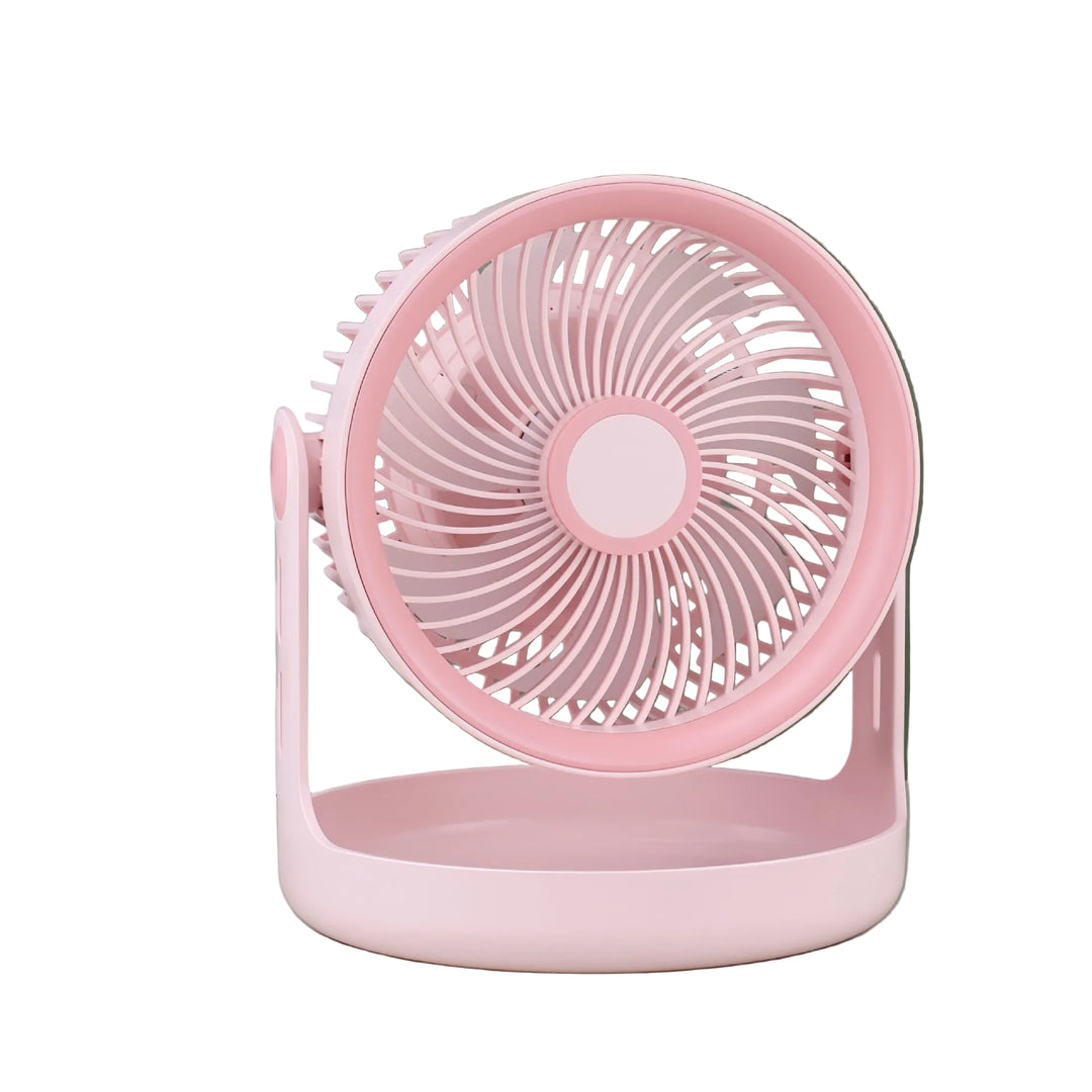 Damen Tischventilator mit verstellbarem Kopf und leisem Betrieb 0