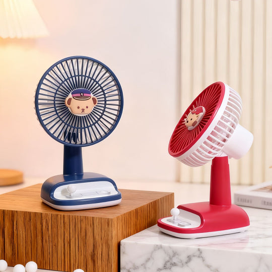 Damen Tischventilator mit verstellbarem Neigungswinkel 1