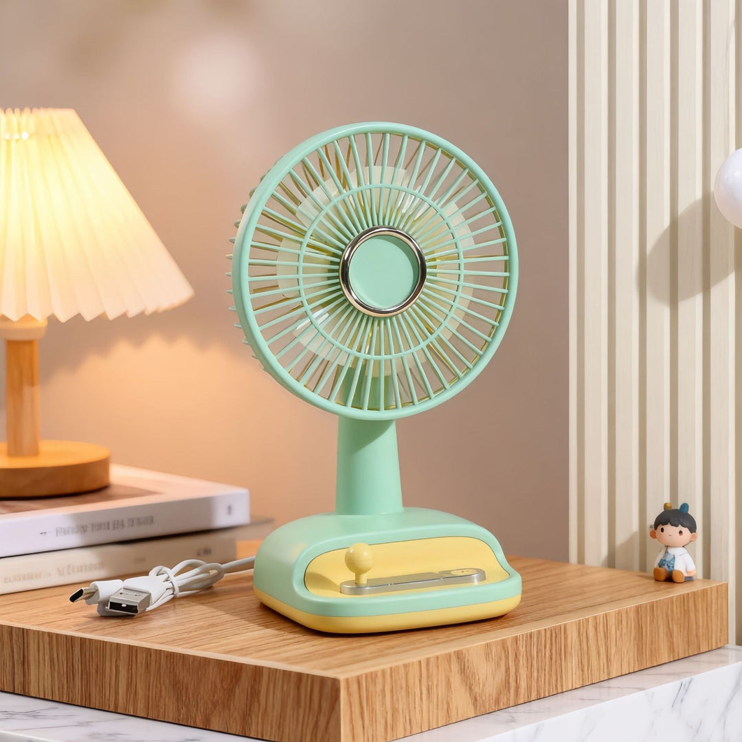 Damen Tischventilator mit verstellbarem Neigungswinkel 8