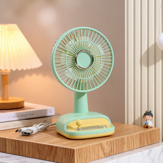 Damen Tischventilator mit verstellbarem Neigungswinkel 8
