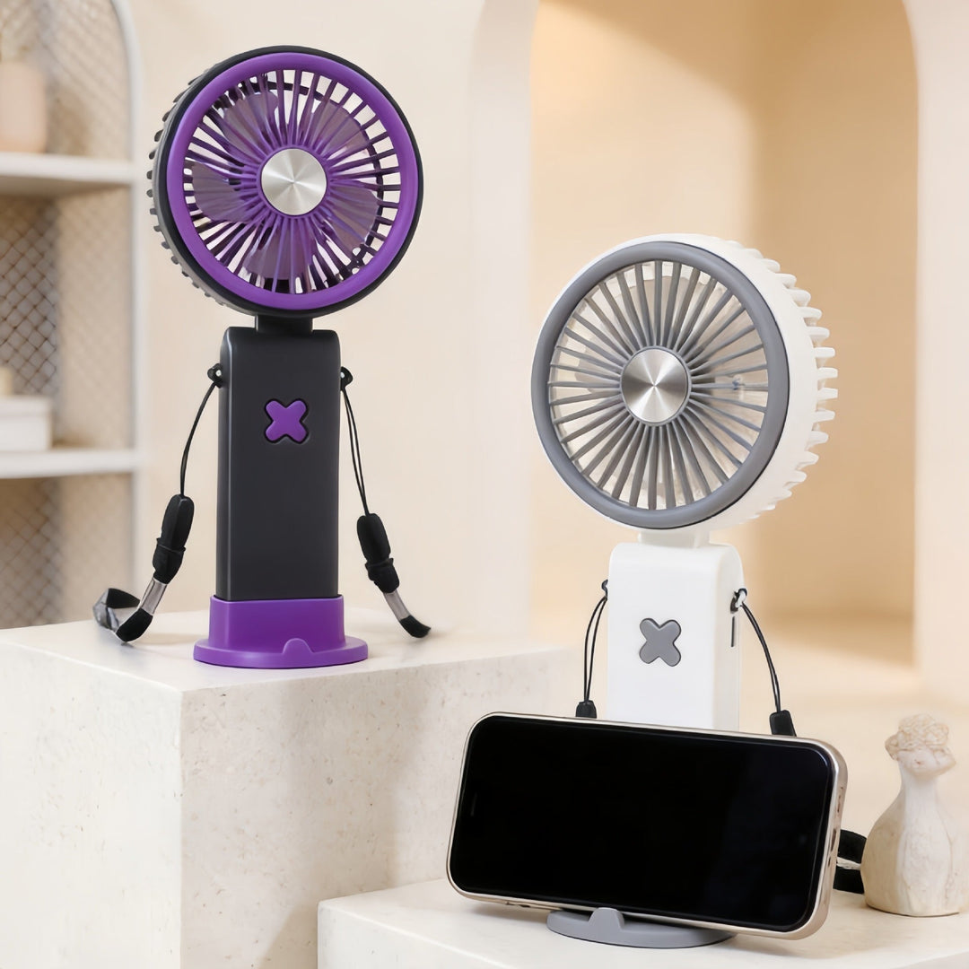 Damen Tragbarer Handventilator mit USB-Anschluss 1