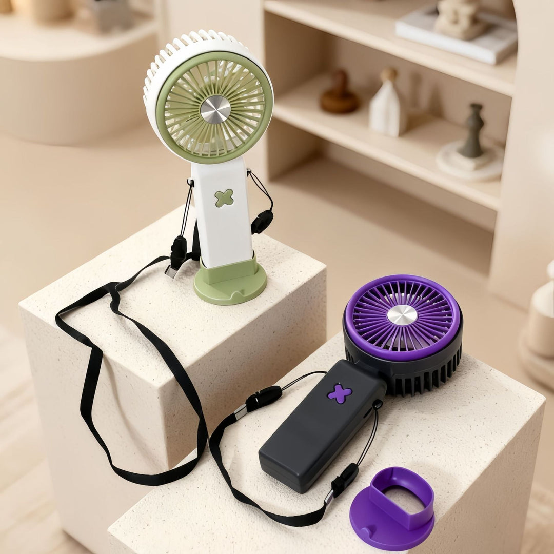 Damen Tragbarer Handventilator mit USB-Anschluss 3
