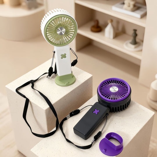 Damen Tragbarer Handventilator mit USB-Anschluss 3