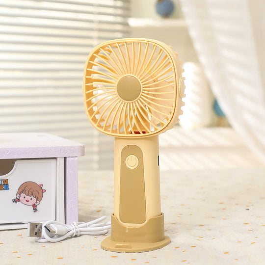 Damen Tragbarer Handventilator mit Verstellbarem Neigungswinkel 0