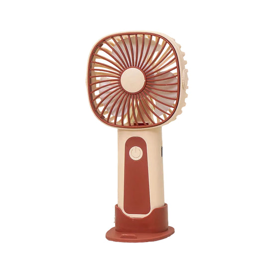 Damen Tragbarer Handventilator mit Verstellbarem Neigungswinkel 7