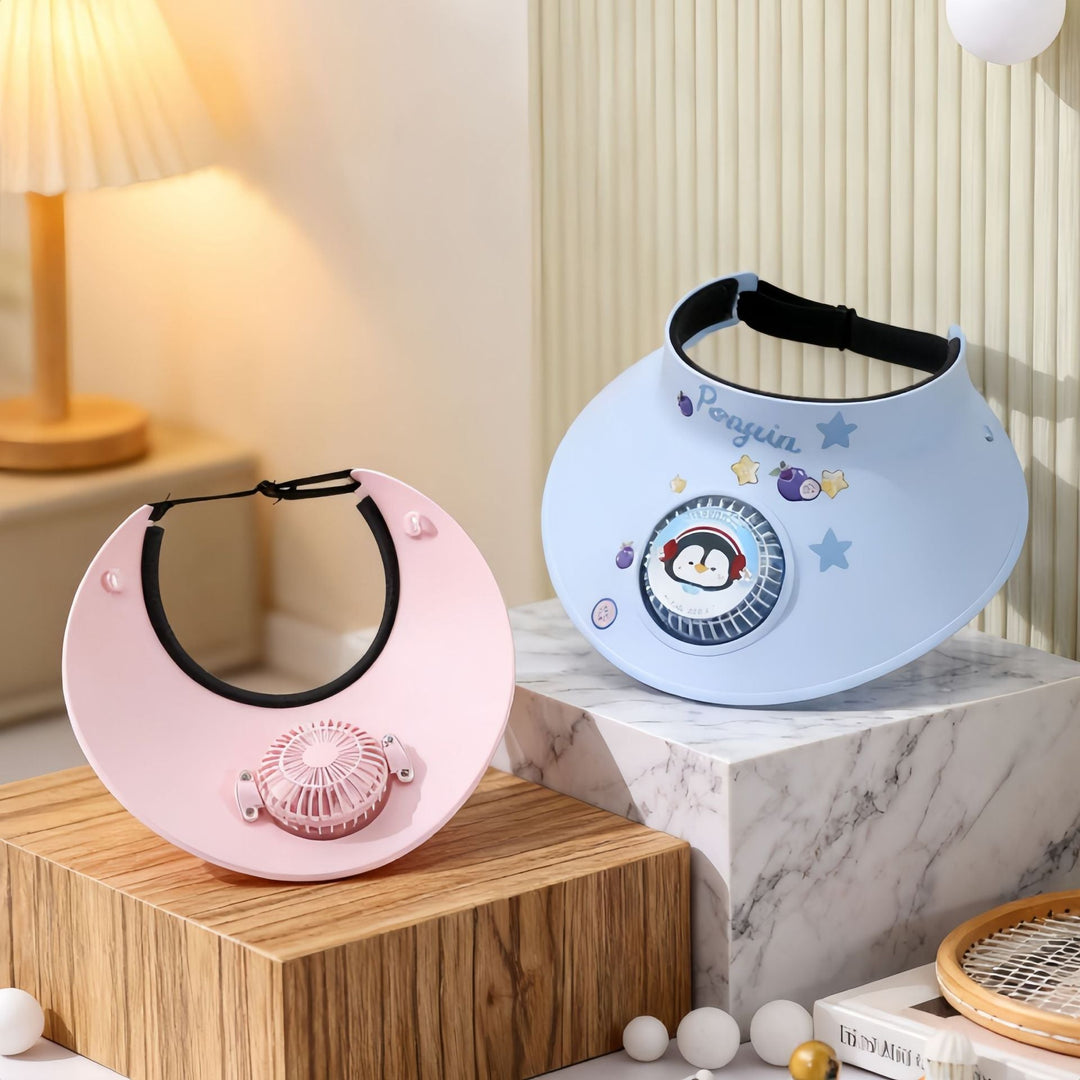 Damen Tragbarer Nackenventilator Mit Kinderfreundlichem Design 1