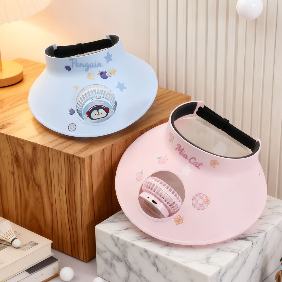 Damen Tragbarer Nackenventilator Mit Kinderfreundlichem Design 3