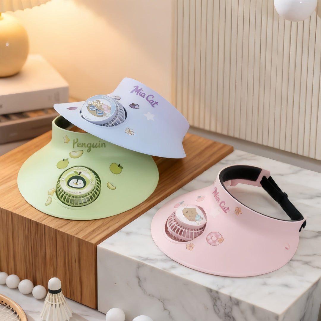 Damen Tragbarer Nackenventilator Mit Kinderfreundlichem Design 4