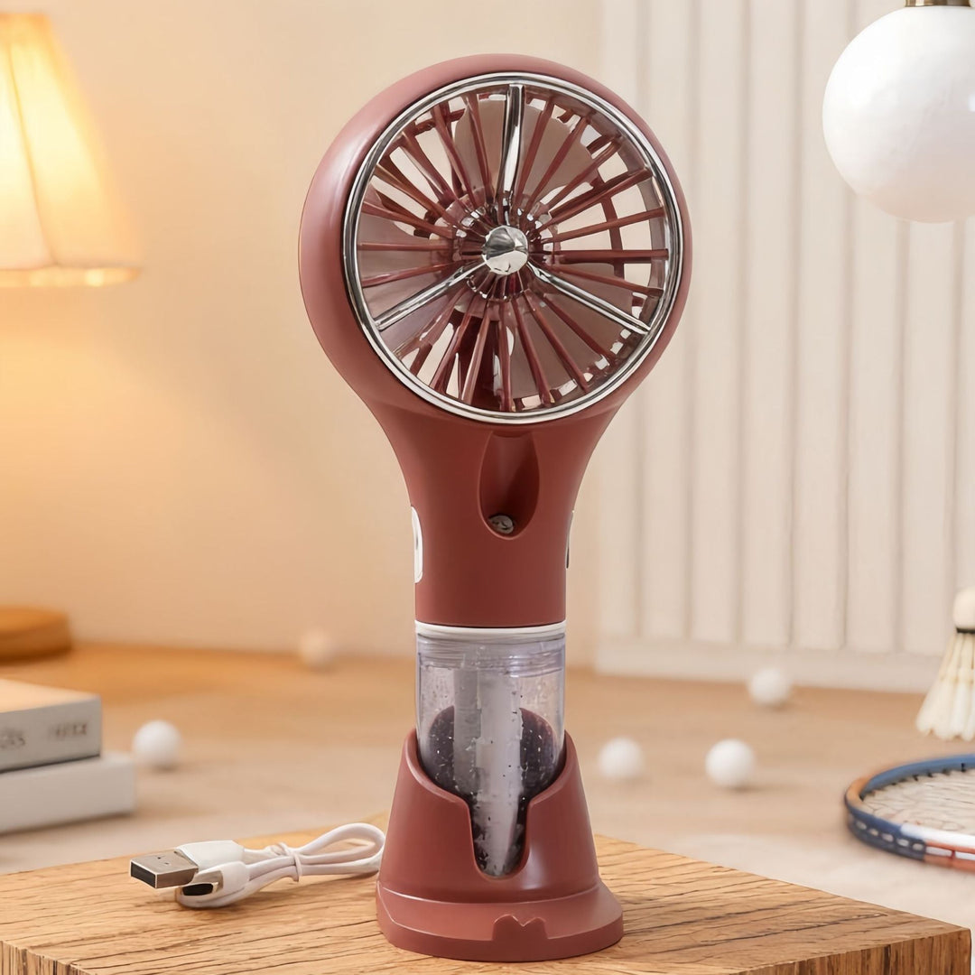 Damen Tragbarer Sprühventilator Mit USB-Ladefunktion 12