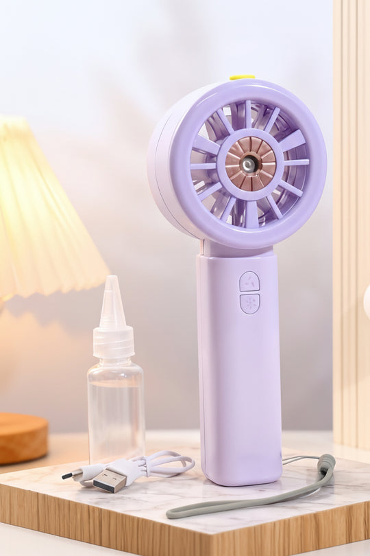 Damen Tragbarer Sprühventilator mit USB-Ladefunktion 11