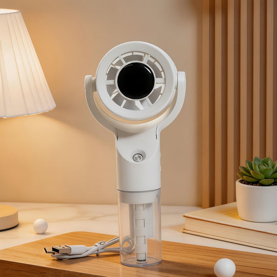 Damen Tragbarer Sprühventilator mit USB-Ladefunktion 3