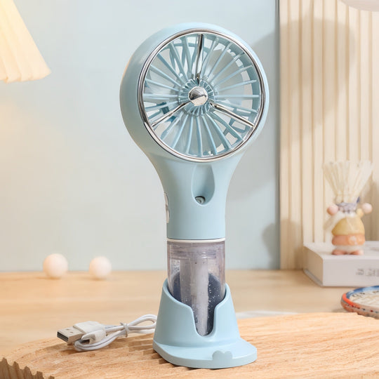 Damen Tragbarer Sprühventilator mit USB-Ladefunktion 4