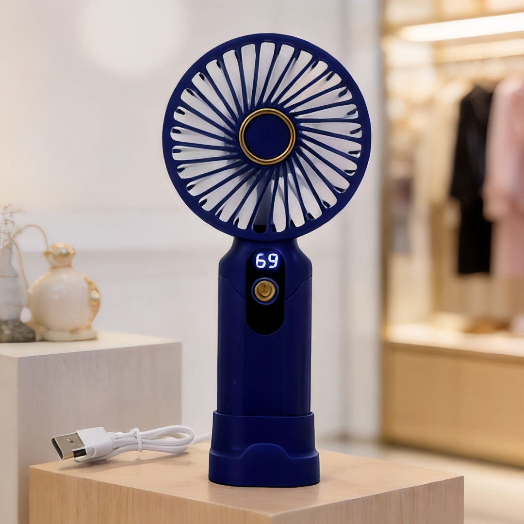 Damen Tragbarer USB-Ventilator Leise Kompakt 7
