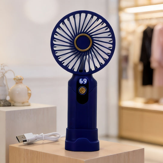 Damen Tragbarer USB-Ventilator Leise Kompakt 7