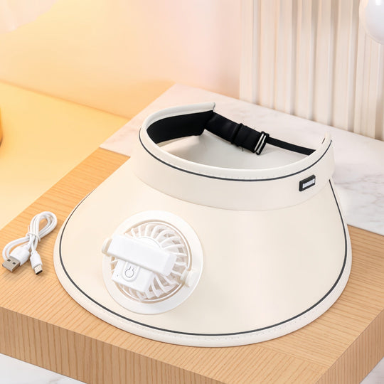 Damen Tragbares Kühlhalsband mit Ventilator 0
