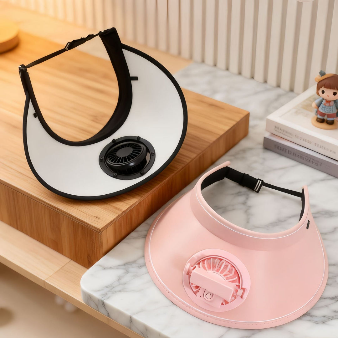 Damen Tragbares Kühlhalsband mit Ventilator 1