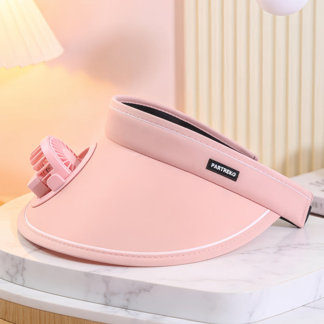 Damen Tragbares Kühlhalsband mit Ventilator 4