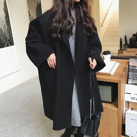 Damen Trenchcoat Oversized Stil 5
