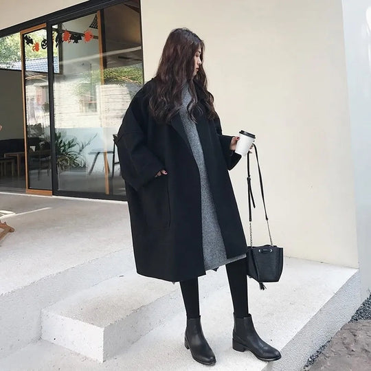 Damen Trenchcoat Oversized Stil 7